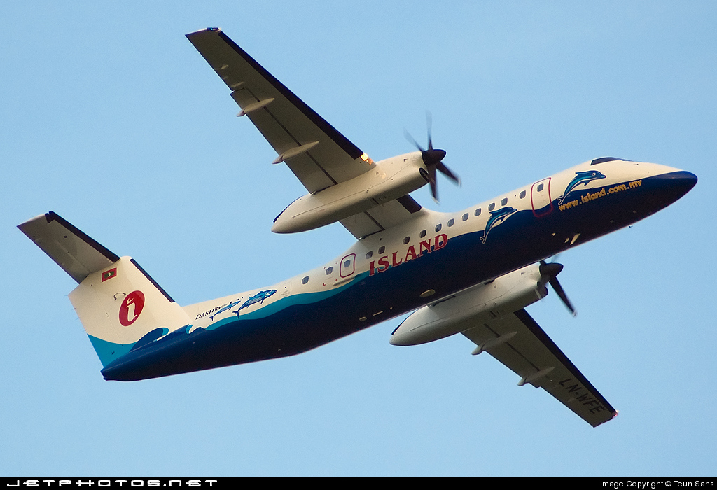 Photo of LN-WFE Bombardier Dash 8-311 by Teun Sans