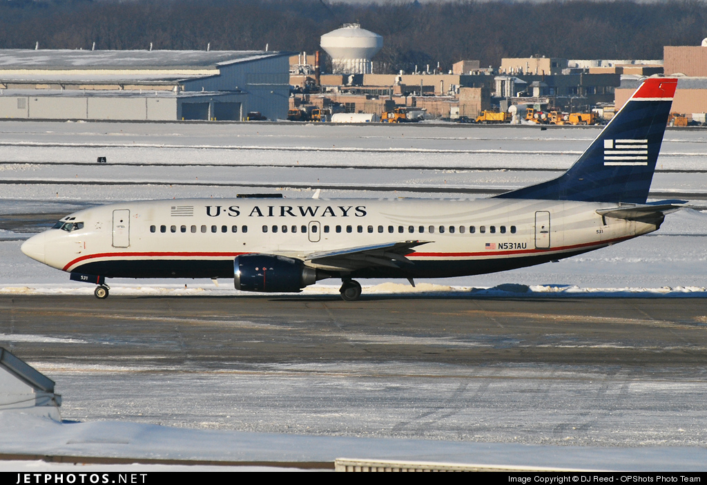 Photo of N531AU Boeing 737-3B7 by DJ Reed - OPShots Photo Team