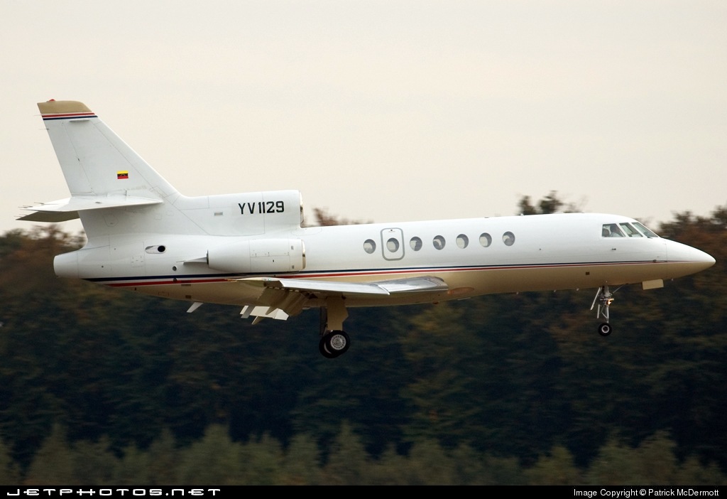 Photo of YV1129 Dassault Falcon 50 by Patrick McDermott