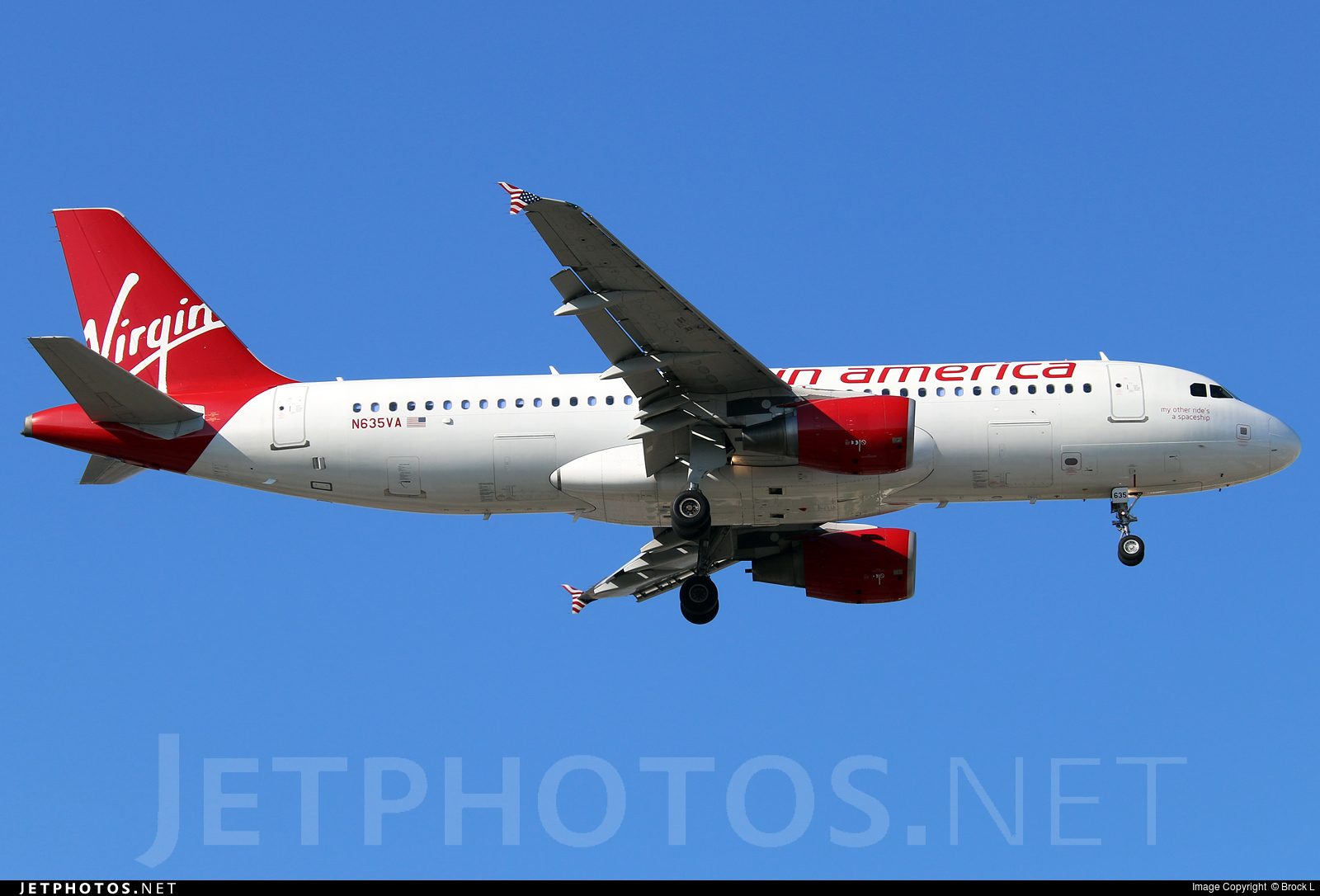 Photo of N635VA Airbus A320-214 by Brock L